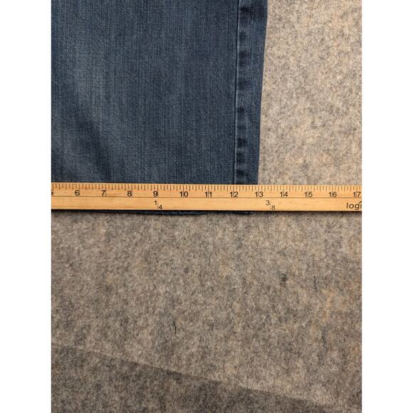 Southpole Jean Shorts 38 Men's Blue Baggy Embroidered Pockets VTG Y2K Streetwear - Picture 7 of 9